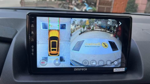 Camera 360 độ ô tô Hyundai Creta 2022 – Quan sát toàn cảnh lái xe an toàn